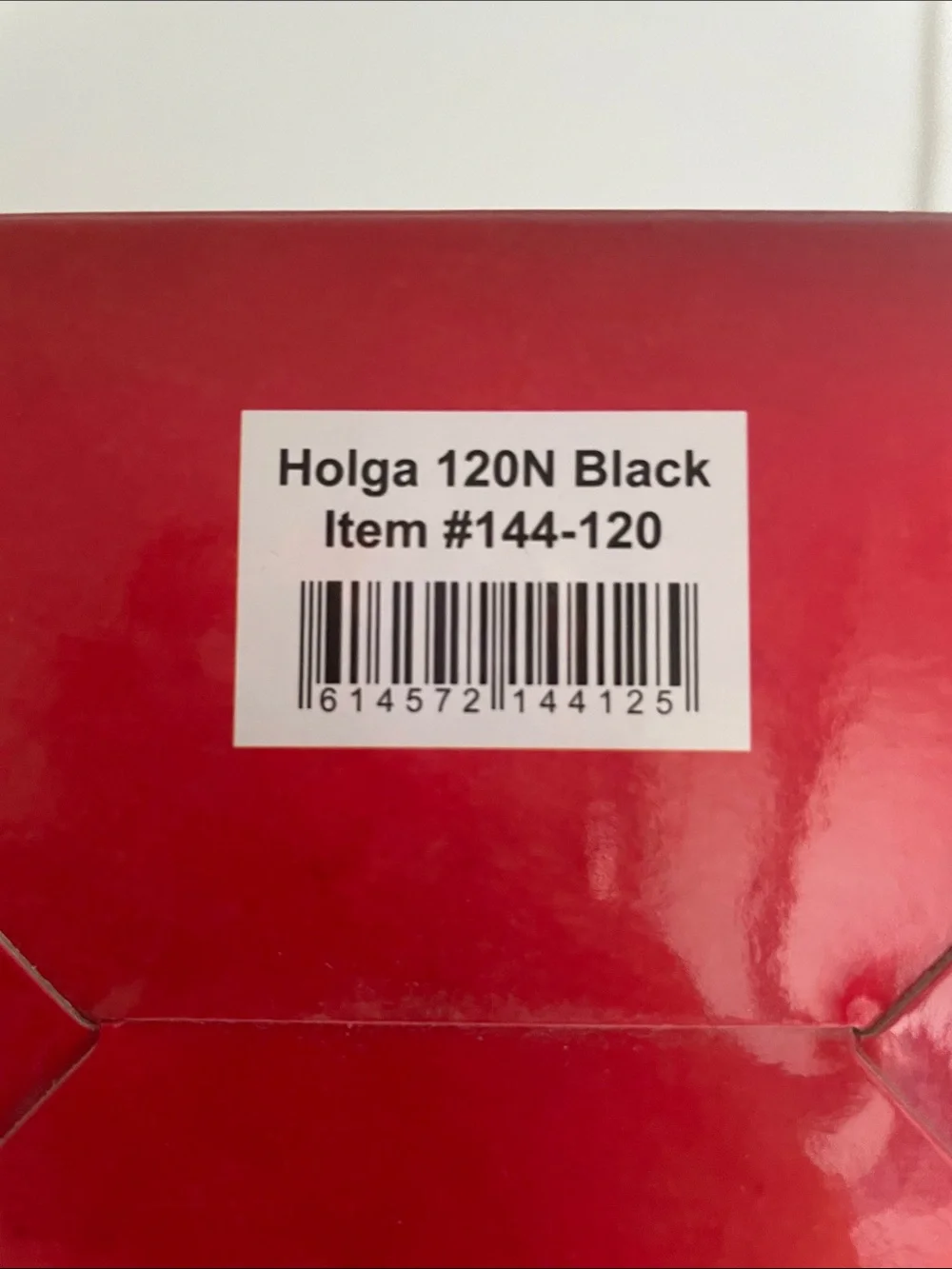 Holga 120N Medium Format Film Camera - Black, New in Box